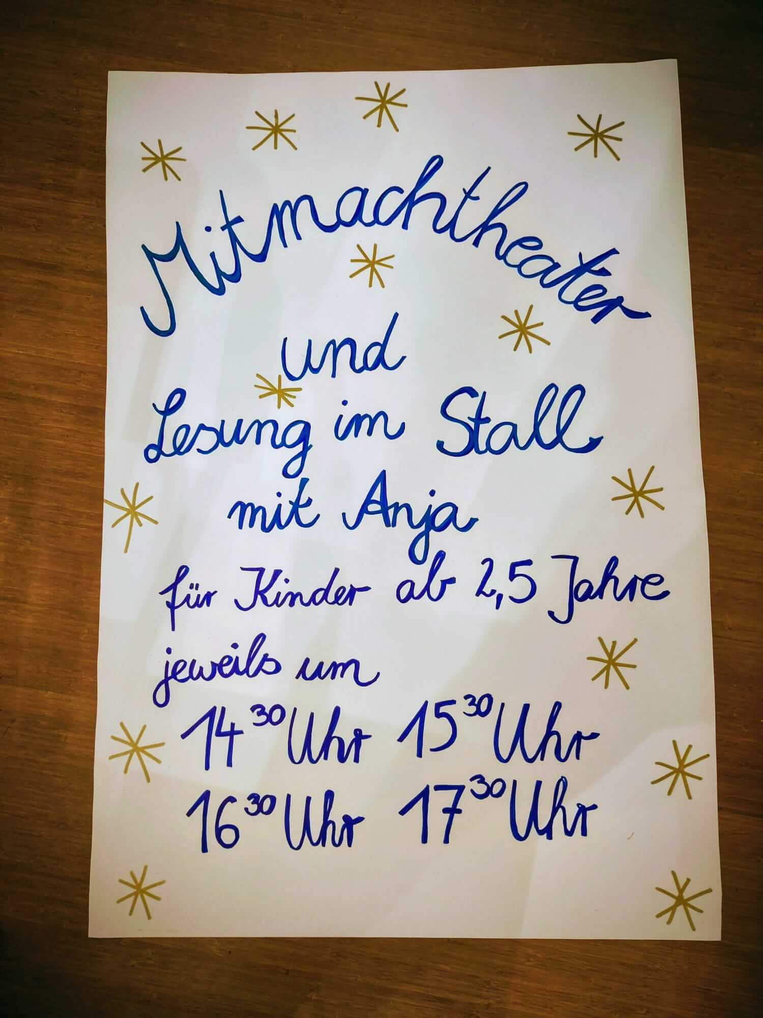 Mitmachtheater – Impression